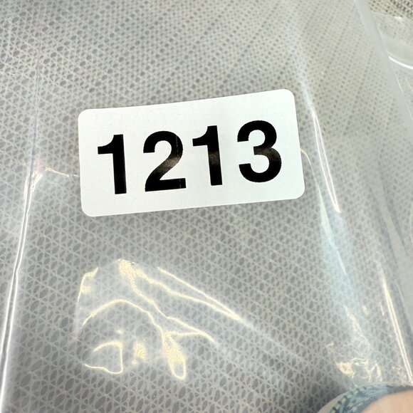 BOBS By Skechers Womens size 10 Navy Blue Wedge Flip-Flops Patterned Edge Soles - Picture 6 of 7